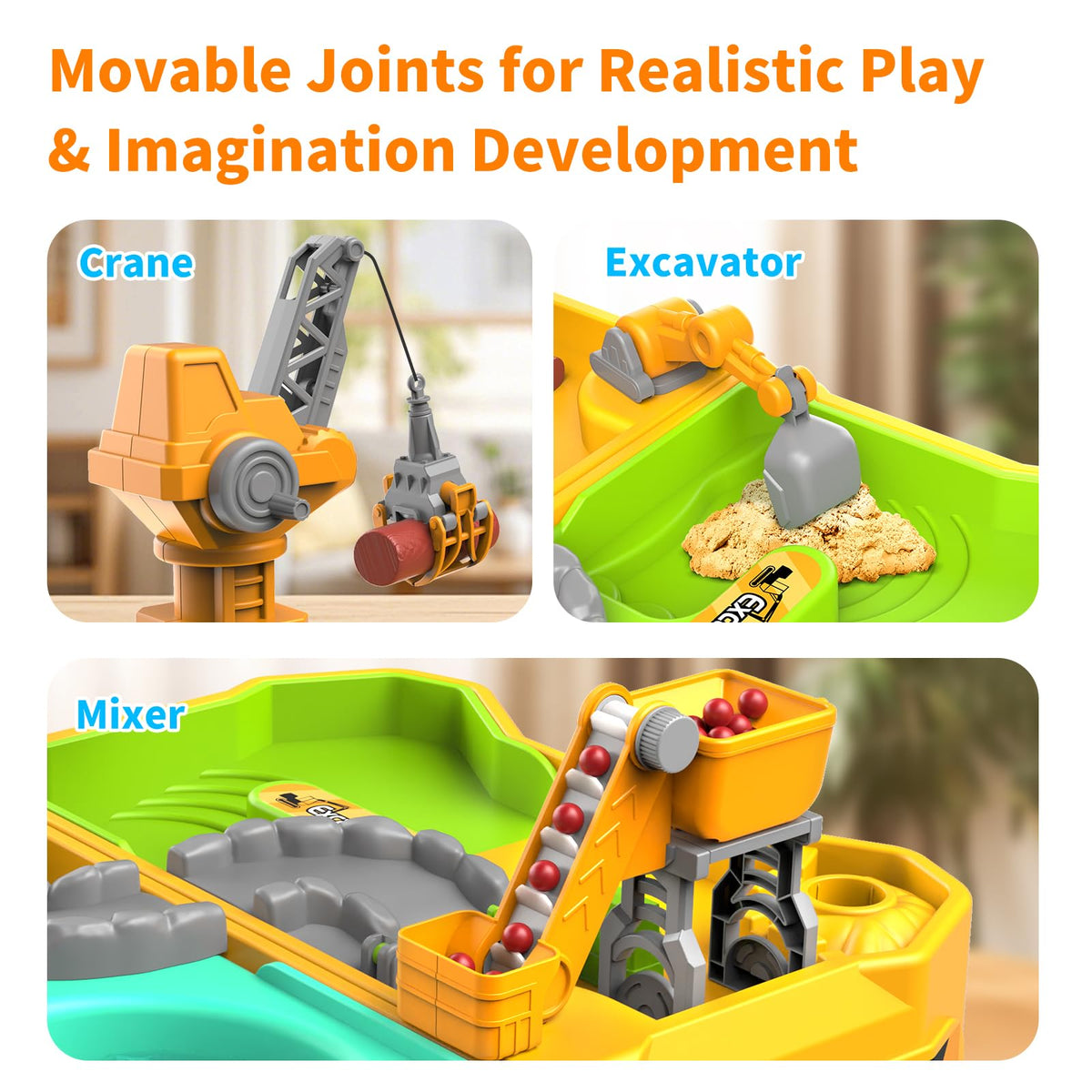RISUNTOY 1.1lb play sand with soft texture for shaping