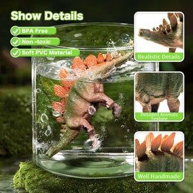 RISUNTOY 3-inch dinos for detailed mini narratives