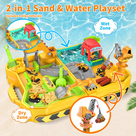 RISUNTOY dry-wet separation zone speeds cleanup during play