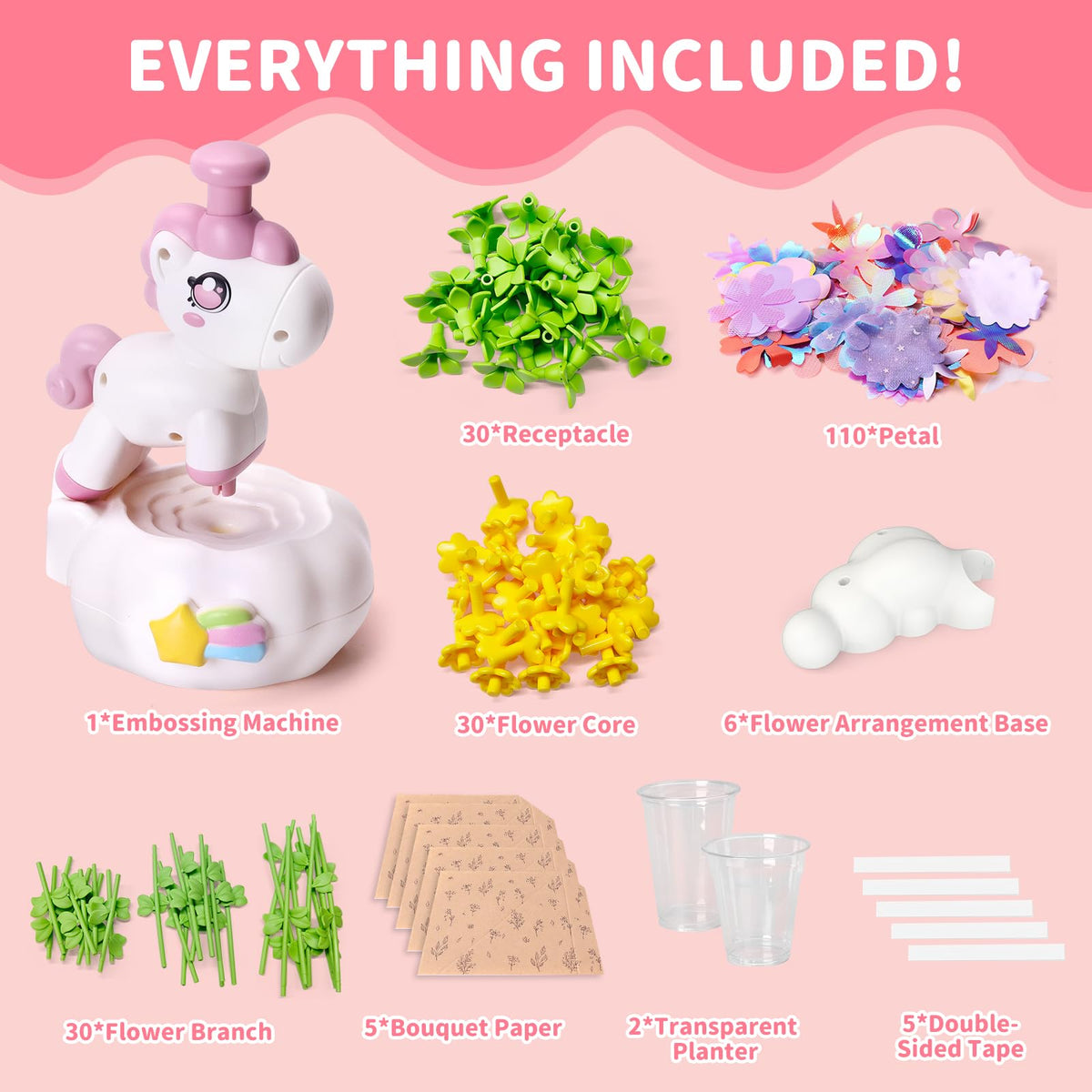RISUNTOY bouquet display base keeps arrangements upright and ready to show