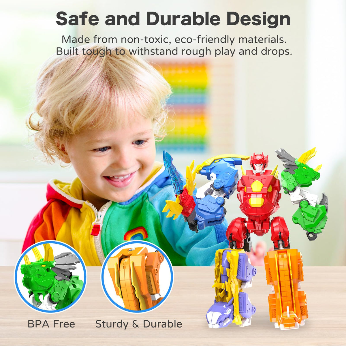 RISUNTOY safe, eco-friendly materials support worry-free fun for kids