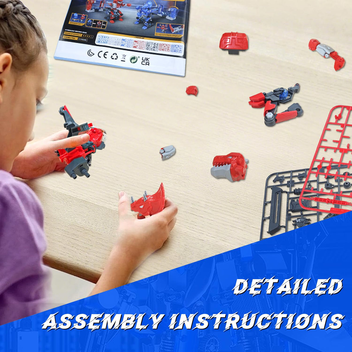 Premium BPA-free ABS construction emphasizes safety and durability