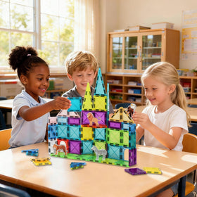 RiteHold STEM tiles promote geometry and engineering concepts through hands-on play.