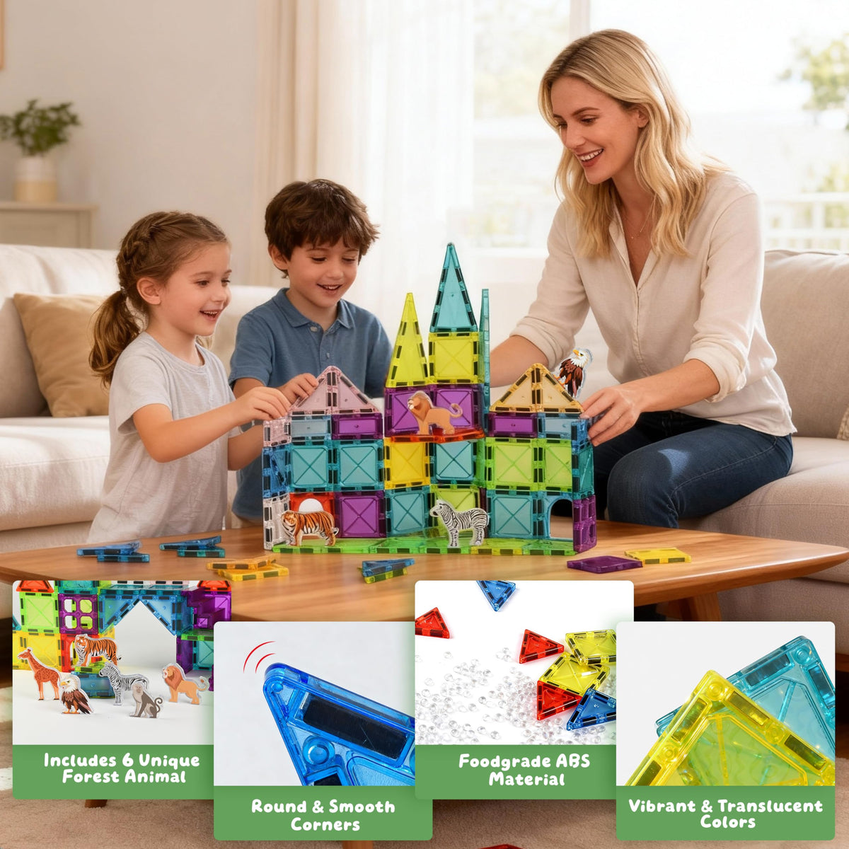 RiteHold tiles with reinforced borders stay sturdy during building sessions.