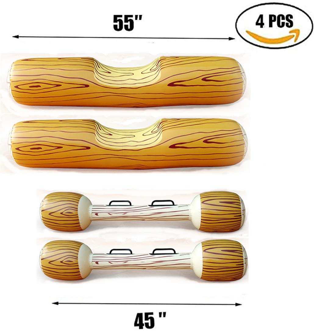 RITONS inflatable canes for lounging and water games