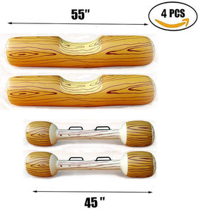 RITONS inflatable canes for lounging and water games
