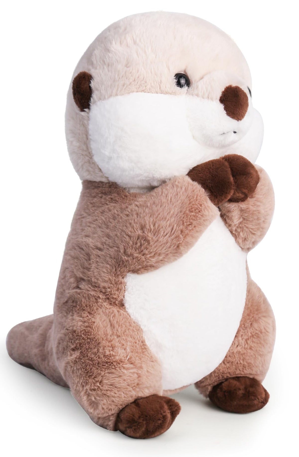 Riuhot cute otter plush face for cozy cuddle moments.