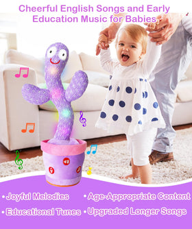 River Mill rechargeable cactus toy charging feature demonstrates uninterrupted play.