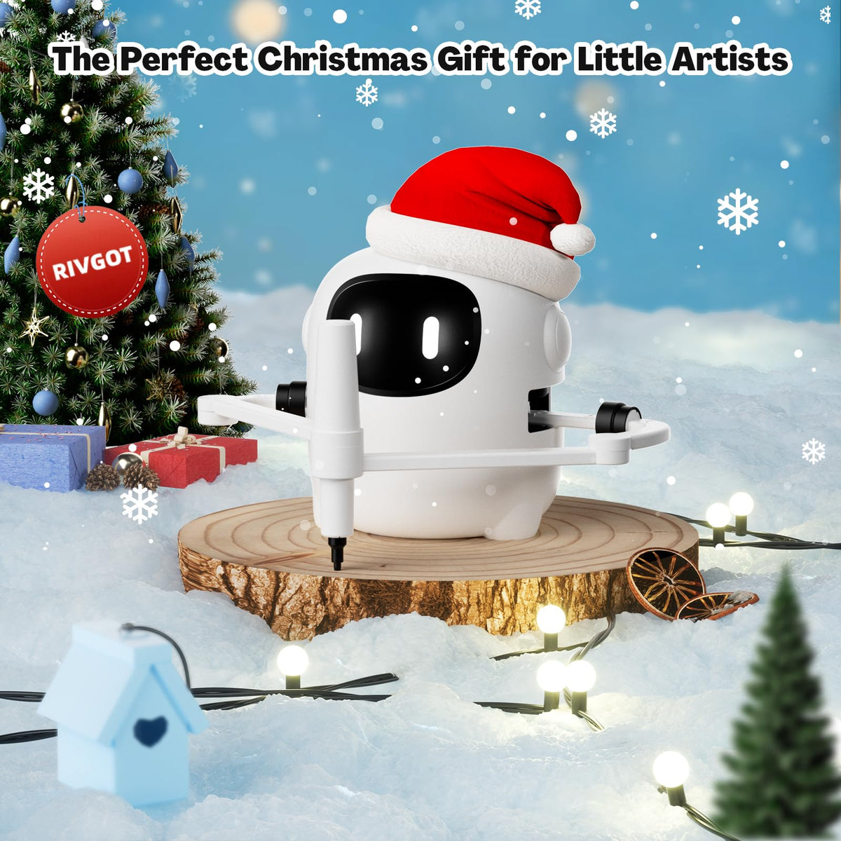 RIVGOT drawing robot voice interaction enhancing engagement during drawing