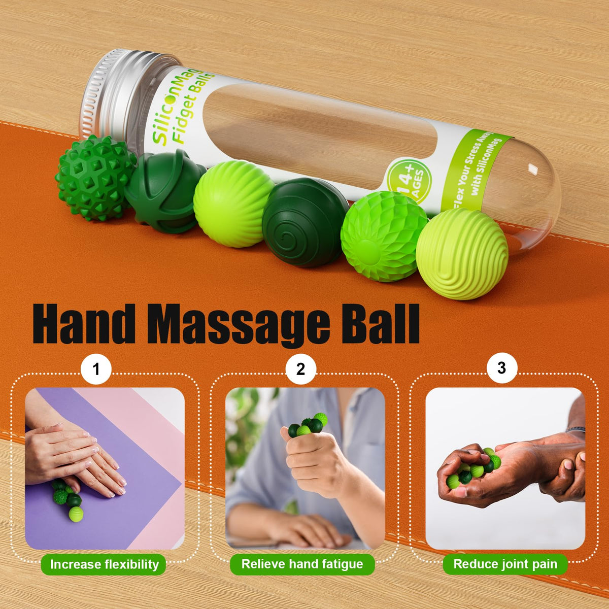 RIVGOT gift-ready stress relief pack suits teens and adults