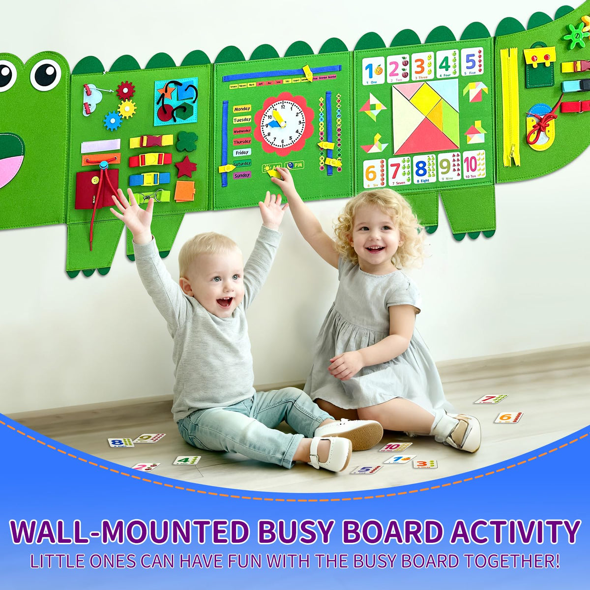 Rivibou Clip Latch Gear – tactile play and focus.