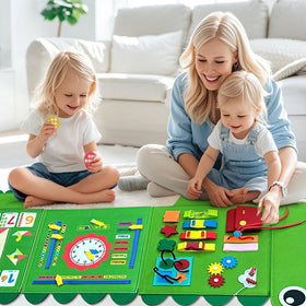 Rivibou Portable Montessori Board – travel-friendly learning.
