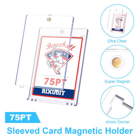 RIXUGIT inner dimension 2.63x3.7 inches shows precise fit for standard cards.