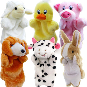RIY hand puppets - duck close-up for farm-themed play and storytelling.