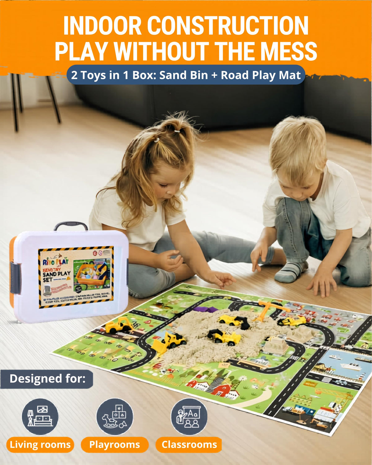 Riyo Play castle molds and signs for creative building and signaling.