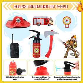 Rizuko firefighter costume pants designed for durable, active kids' wear