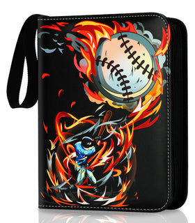Rkssws 900-pocket binder cover displaying organized card layout for collectors