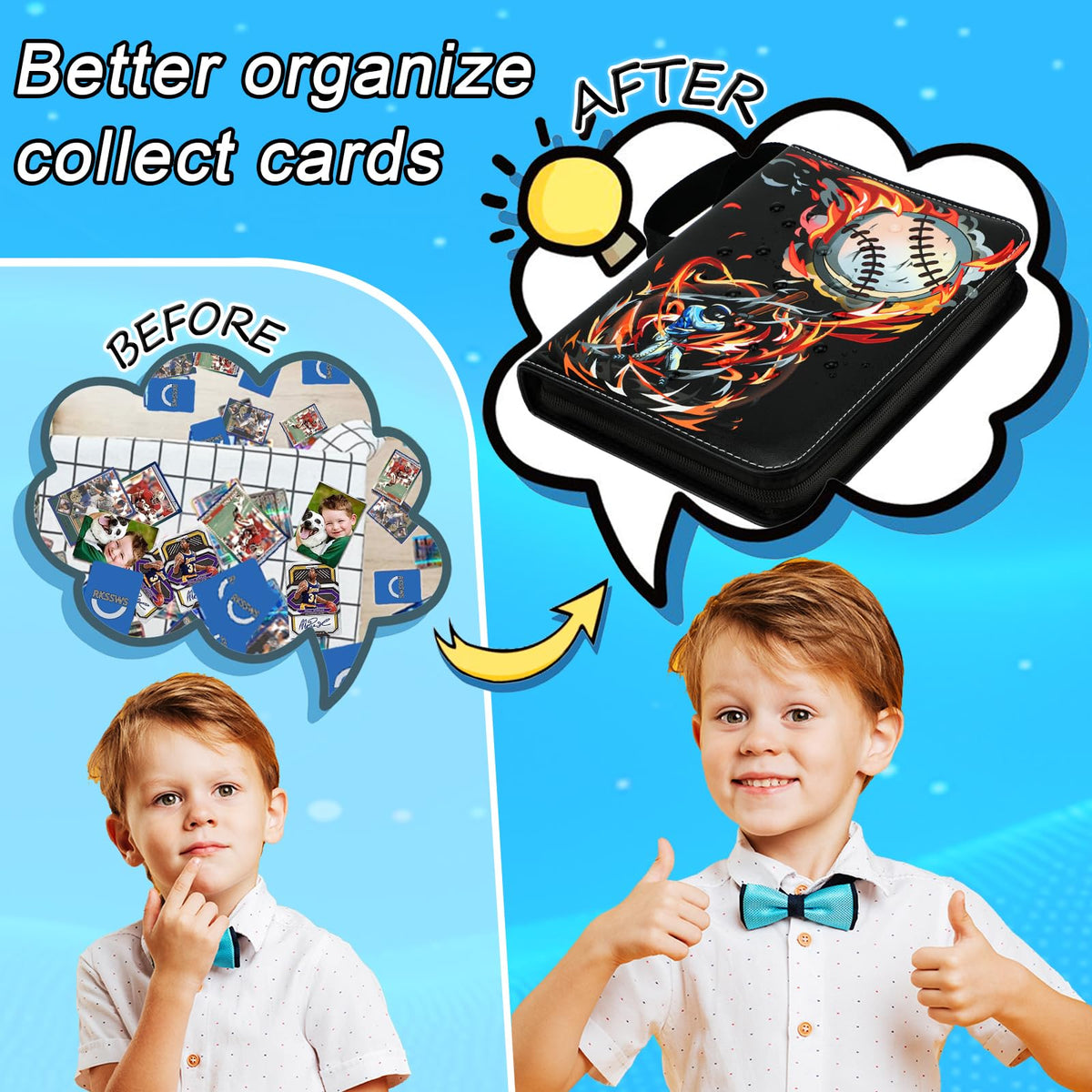 Rkssws dust-proof sleeves prevent bending and fading of cards