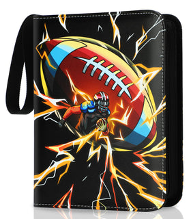 Rkssws football card binder cover design presents a stylish organizer for collectors.