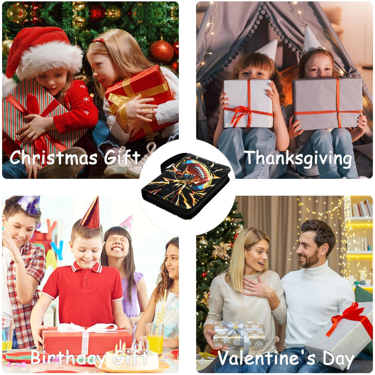 Rkssws gift-ready binder suits collectors, boys and girls.