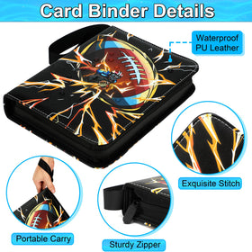 Rkssws waterproof PU leather keeps cards protected from dust and moisture.