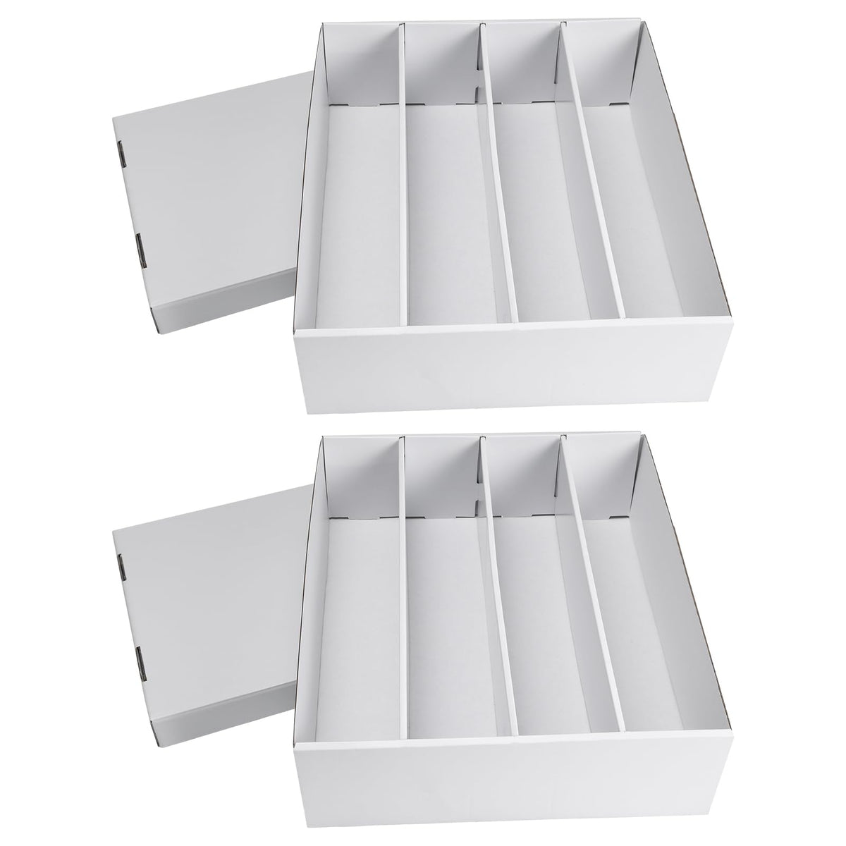 RLAVBL 2-pack card storage box front view for organized card collections.