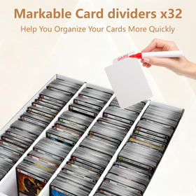 RLAVBL sturdy corrugated cardboard construction protects valuable cards.