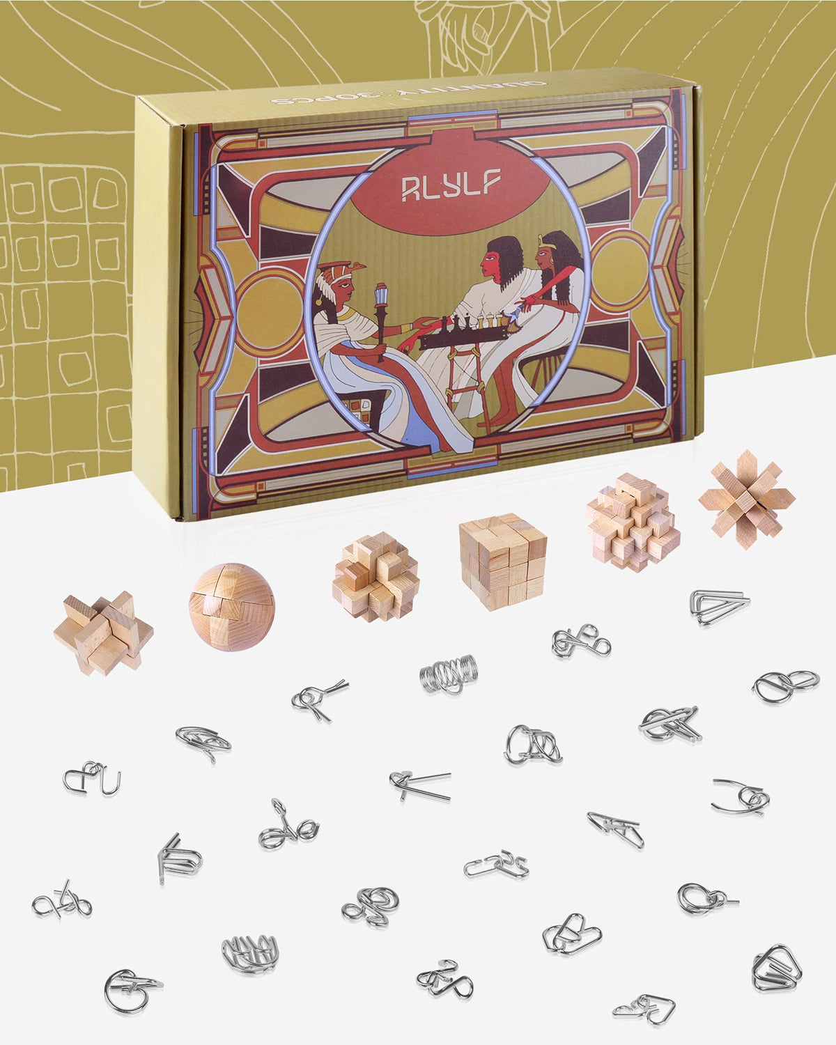 RLYLF metal 3D puzzle coin closeup highlights smooth finish for focused manipulation.