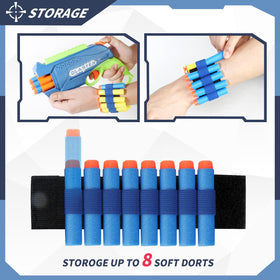RLZHLYC elastic wrist straps provide comfortable grip during fast shots.