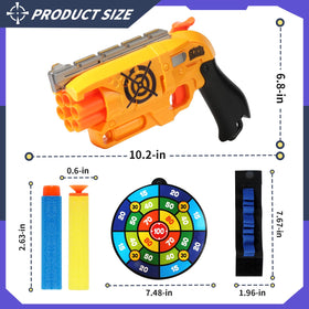 RLZHLYC rotating-drum design supports six darts for continuous action