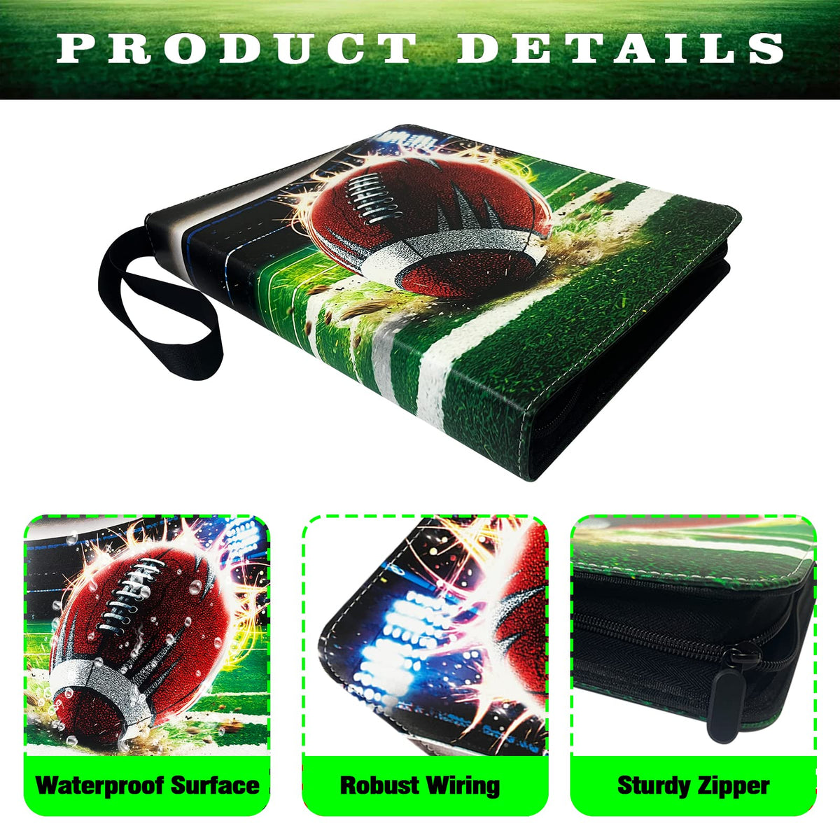 Rmannke removable sleeves enable flexible organization and high capacity.