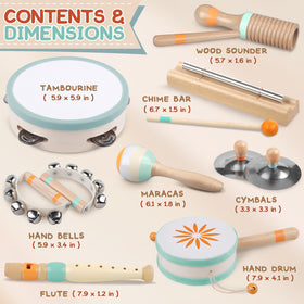 Rmischolar chime bar offers bright tones for sensory musical discovery.