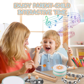 Rmischolar hand drum supports beat keeping and active play.