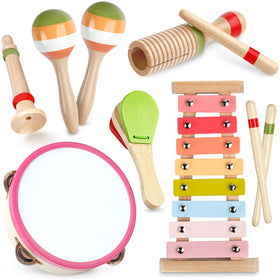 Rmischolar xylophone with mallets; encourages early rhythm development and coordination.