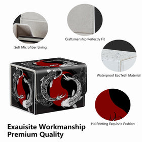 RMJKXQZG magnetic closure deck box remains secure during transport.