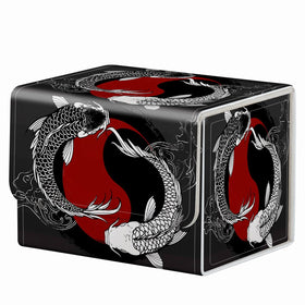 RMJKXQZG strong magnet case MTG deck box protects up to 200 sleeved cards.