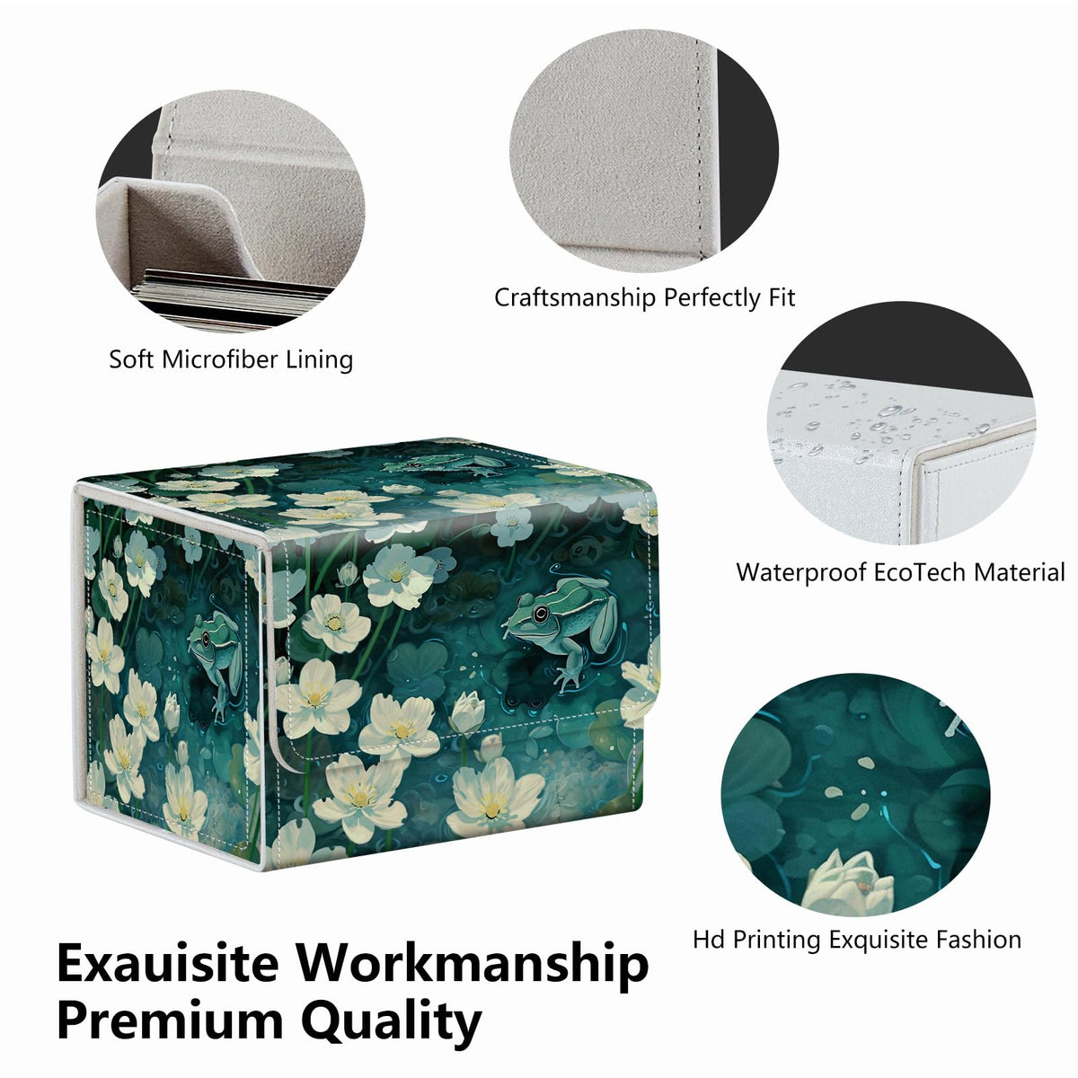 RMJKXQZG interior-microfiber detail protects cards from scratches