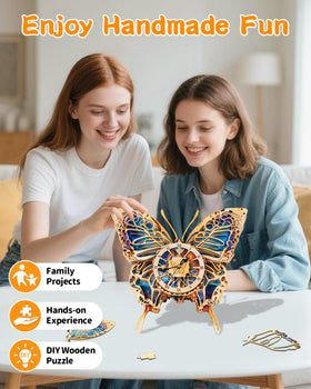 Rnfinewow butterfly wings gradient captures iridescent color in light