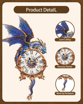 Rnfinewow movable pendulum detail adds lifelike motion to any setup.