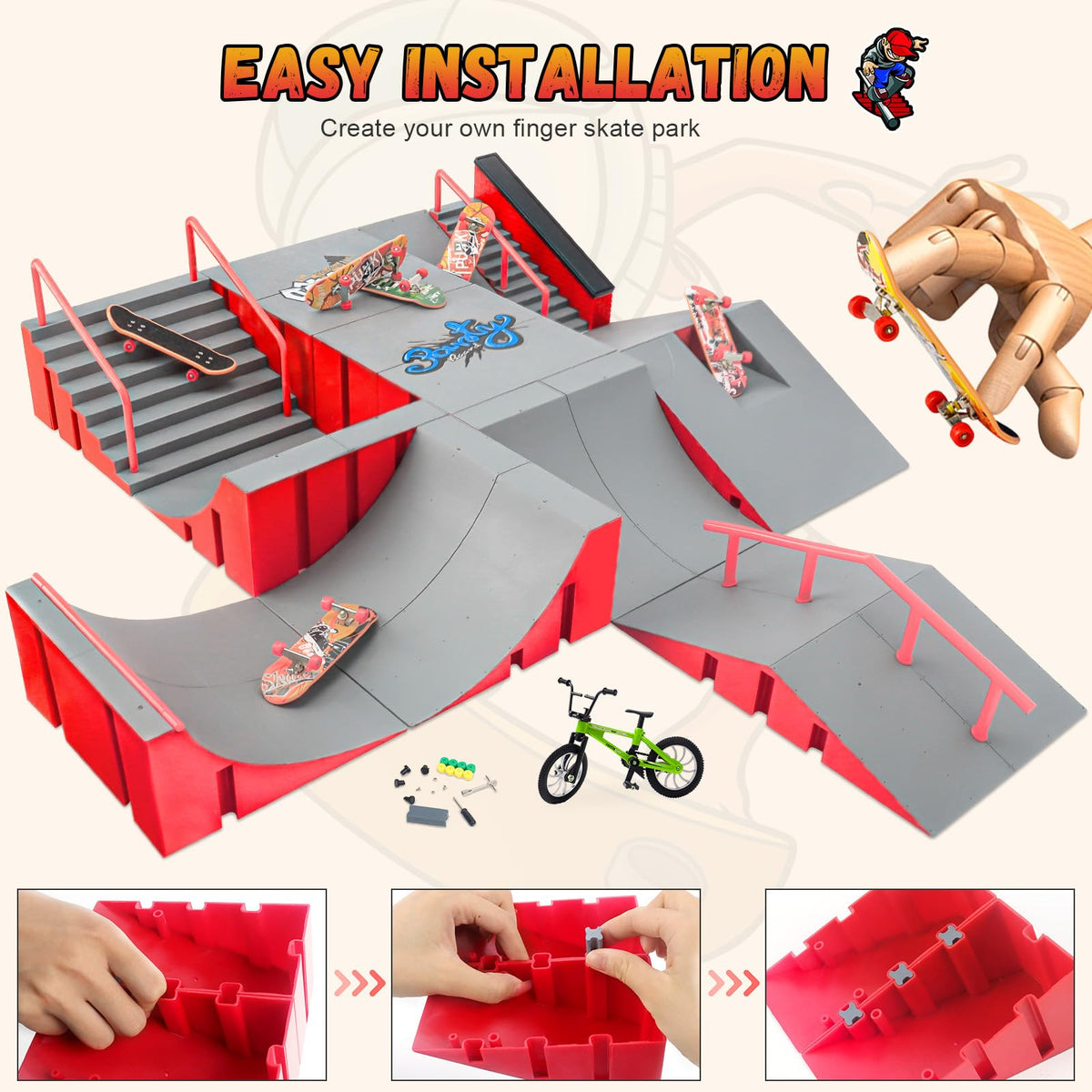 RNGODO modular system invites collaborative building and screen-free play.