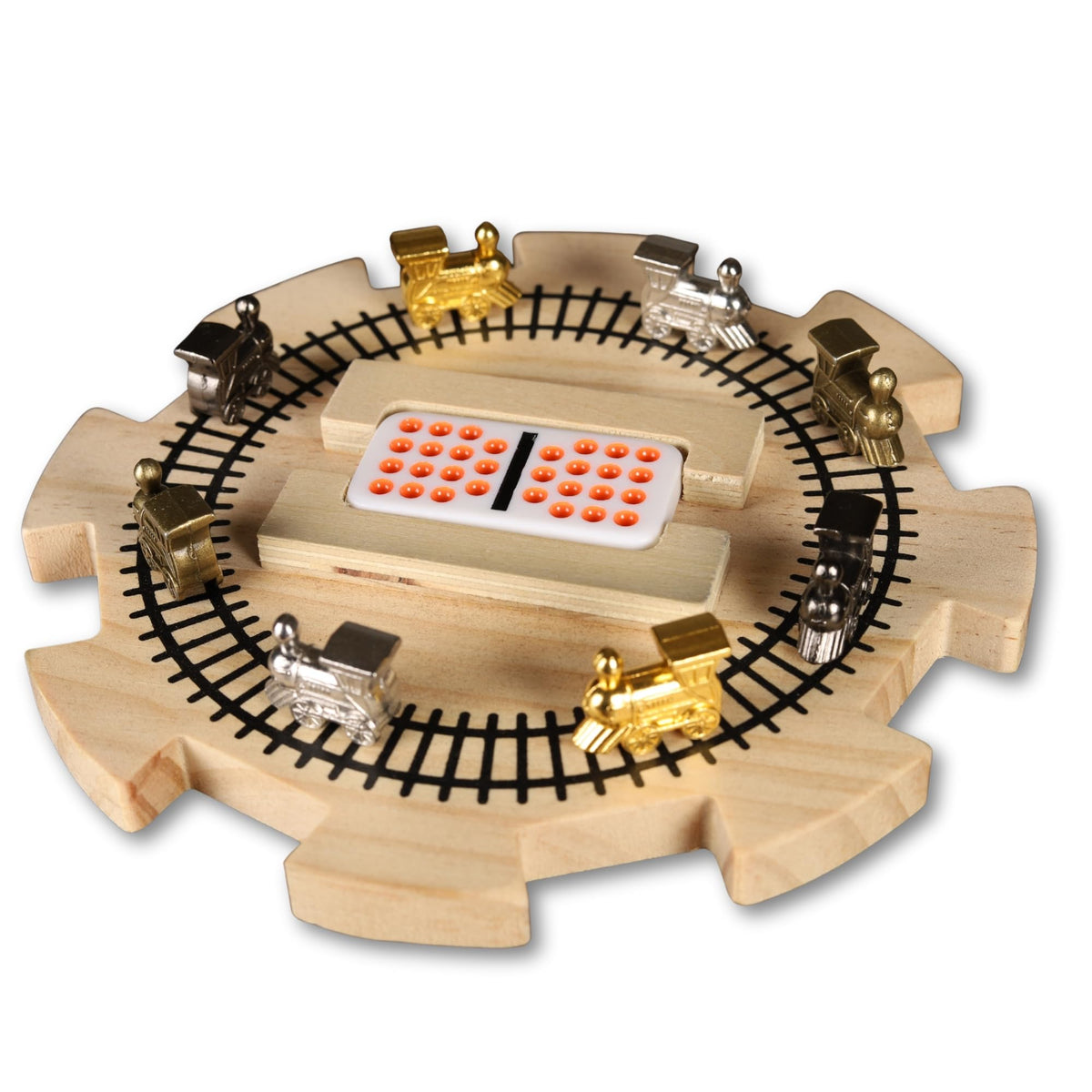 RNK Gaming Double-15 dominoes with color dots for quick matching.