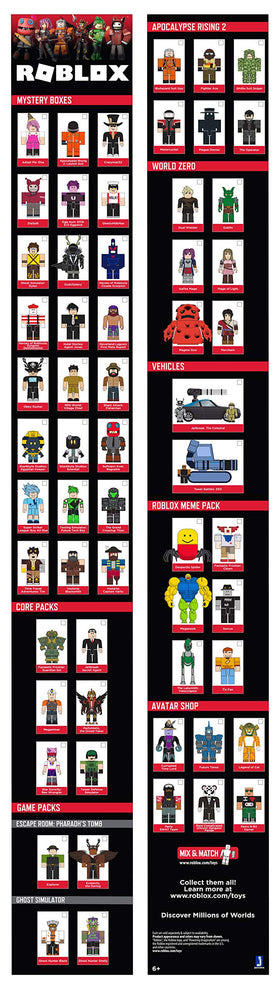 Roblox Action Collection included accessories to customize figures