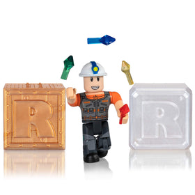 Roblox Action Collection Megaminer figure with pickaxe, ideal for adventurous digging play
