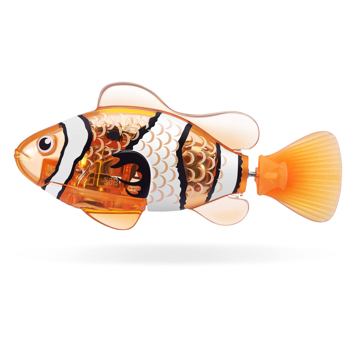 Batteries included for immediate play with Robo Alive Robo Fish.