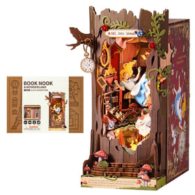 Robotime Book Nook: fairy tale tree hollow entrance for immersive storytelling.