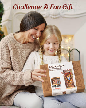 Robotime fairy tale decor brightens living rooms, bedrooms, or desks with whimsy.