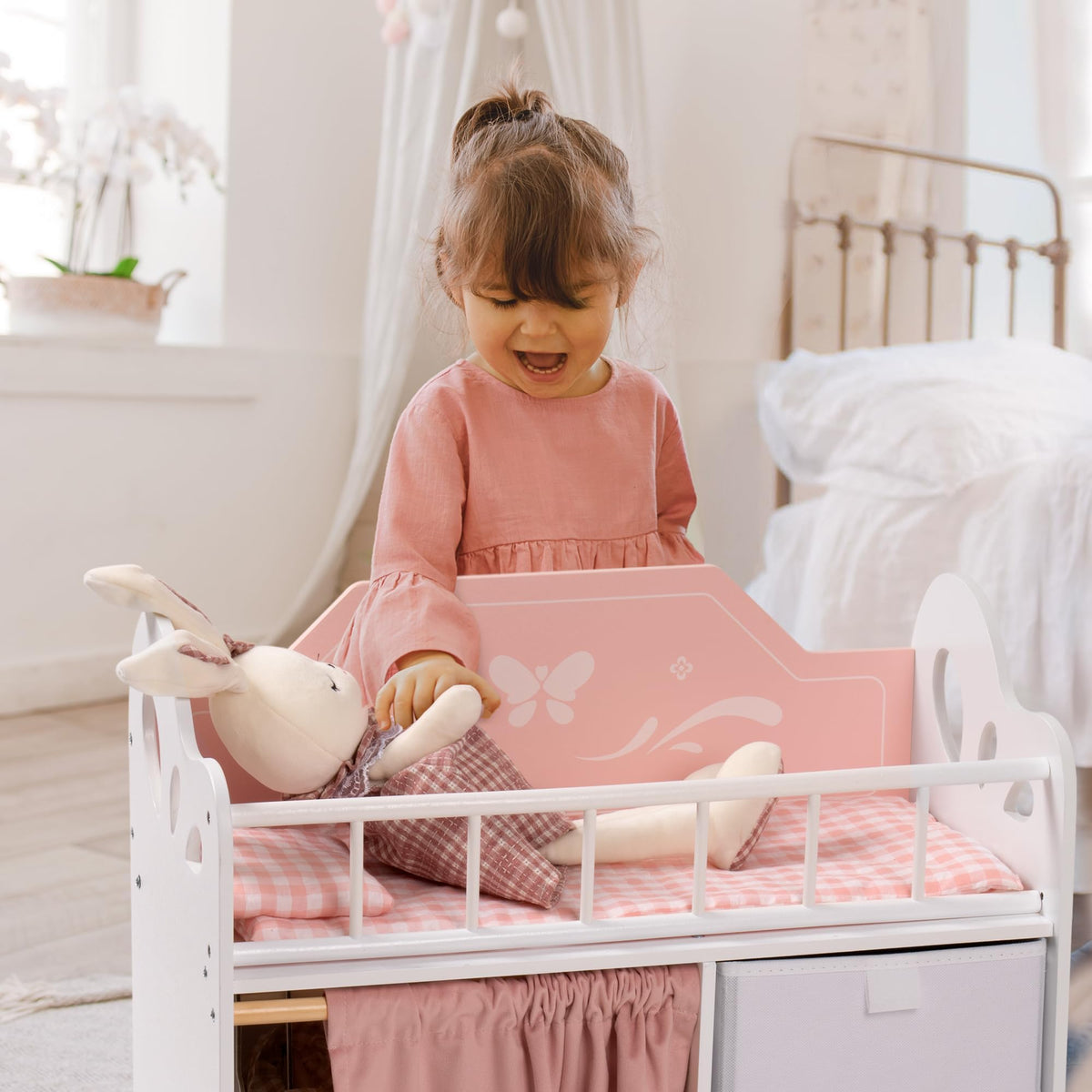 Robotime furniture promoting imaginative, screen-free pretend play