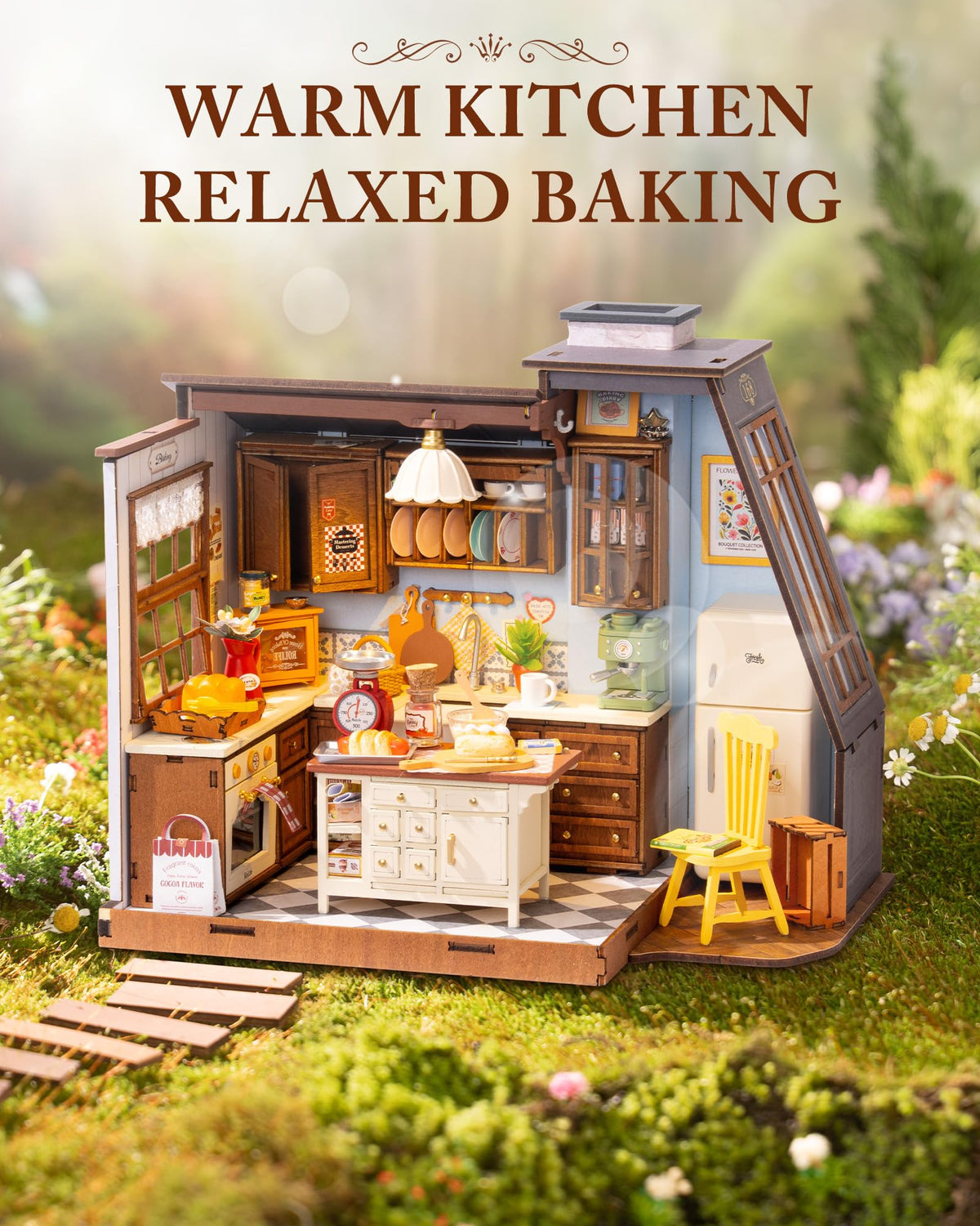 Robotime dollhouse gift idea highlighting a heartwarming craft project