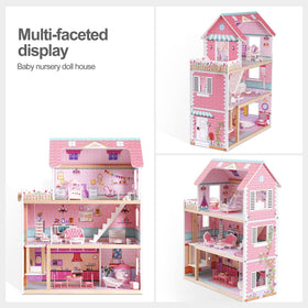 Robotime dollhouse open-play setup encourages sharing and collaborative storytelling