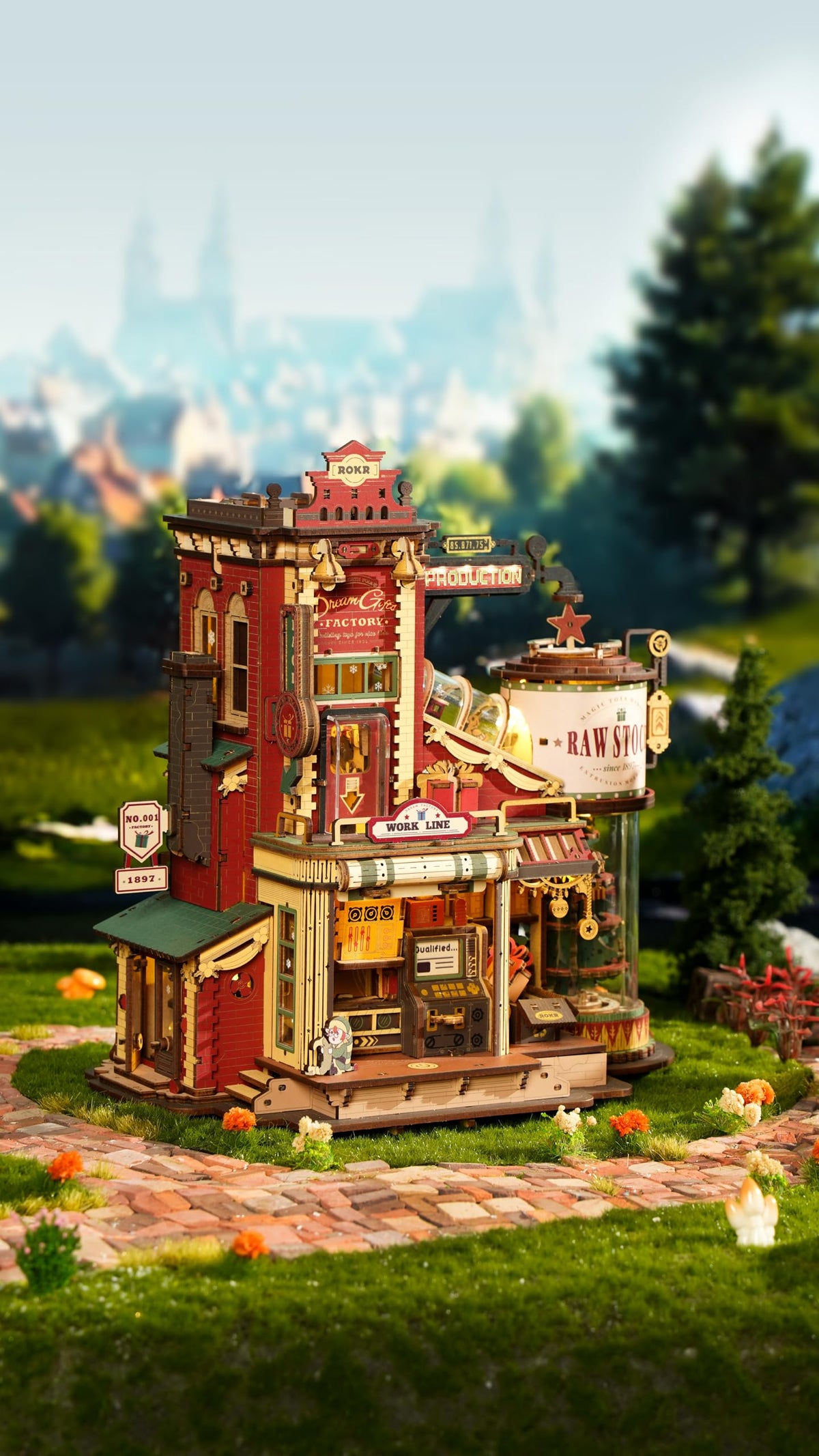 ROBOTIME EAB01 music-box-tunes: a charming melody during play.